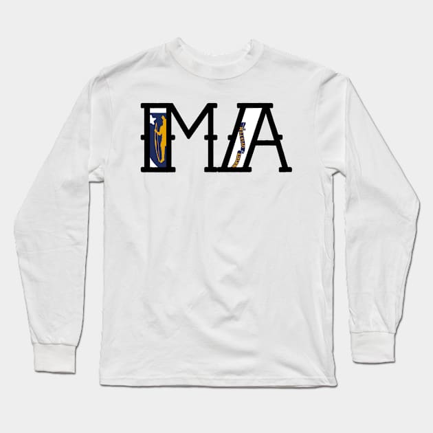 Massachusetts Long Sleeve T-Shirt by kmtnewsmans